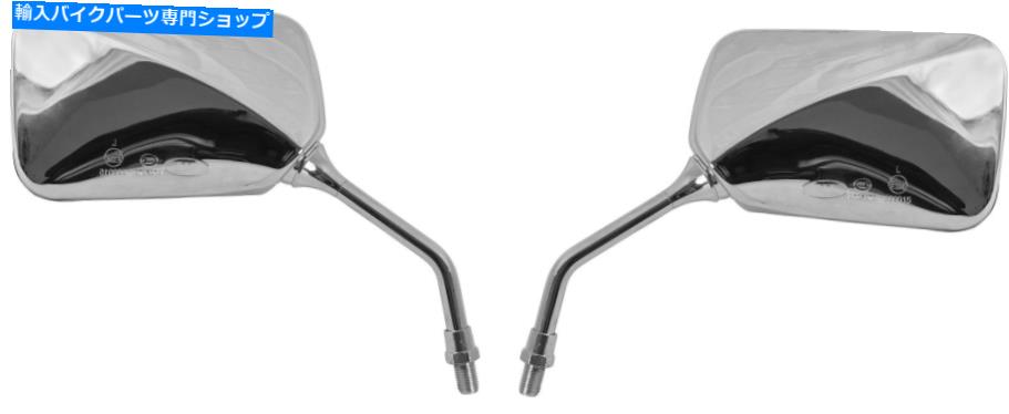 Mirror ホンダCM 125 1984のためのミラーのペア Pair of Mirrors For Honda CM 125 1984