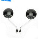Mirror リアビューラウンドミラー8mmユニバーサルフィットモーターシルススクーターモープモープ50cc-150cc b Rear View Round Mirrors 8MM Universal Fits Motorcylce Scooter Moped 50cc-150cc B