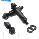 Mirror ホンダスズキ川崎インドブラック用1-1 / 2 "時計回りのレイズミラーアダプタ 1-1/2" Clockwise Raised Mirror Adapters For Honda Suzuki Kawasaki Indian V Black