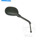 Mirror JMPミラーブラック右プジョールディックス50トレンド10インチ2004-2007 JMP Mirror Black Right Peugeot Ludix 50 Trend 10 inch 2004-2007