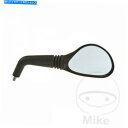 Mirror ヤマハYQ 50 R AEROX 1999ブラックオーバル右ハンドミラー Yamaha YQ 50 R Aerox 1999 Black Oval Right Hand Mirror