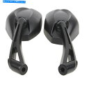 Mirror Dirtbike ABSプラスチック8mm 10mmブラックリアビューリアサイドビューミラーユニバーサル Dirtbike ABS plastic 8mm 10mm Black Rearview Rear Side View Mirror Universal