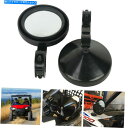 Mirror 1 3/4 ロールバー5 ラウンドリアミラーフィットPolaris Arctic Cat Utv John Deere 1 3/4 Roll Bar 5 Round Rear Mirrors Fit For Polaris Arctic Cat UTV John Deere