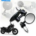 Mirror ミラーリアビュー溝ハンドルバーグリップホンダリフレCMX 300 500 17-2021 MIRROR REAR VIEW BARROUND HA...