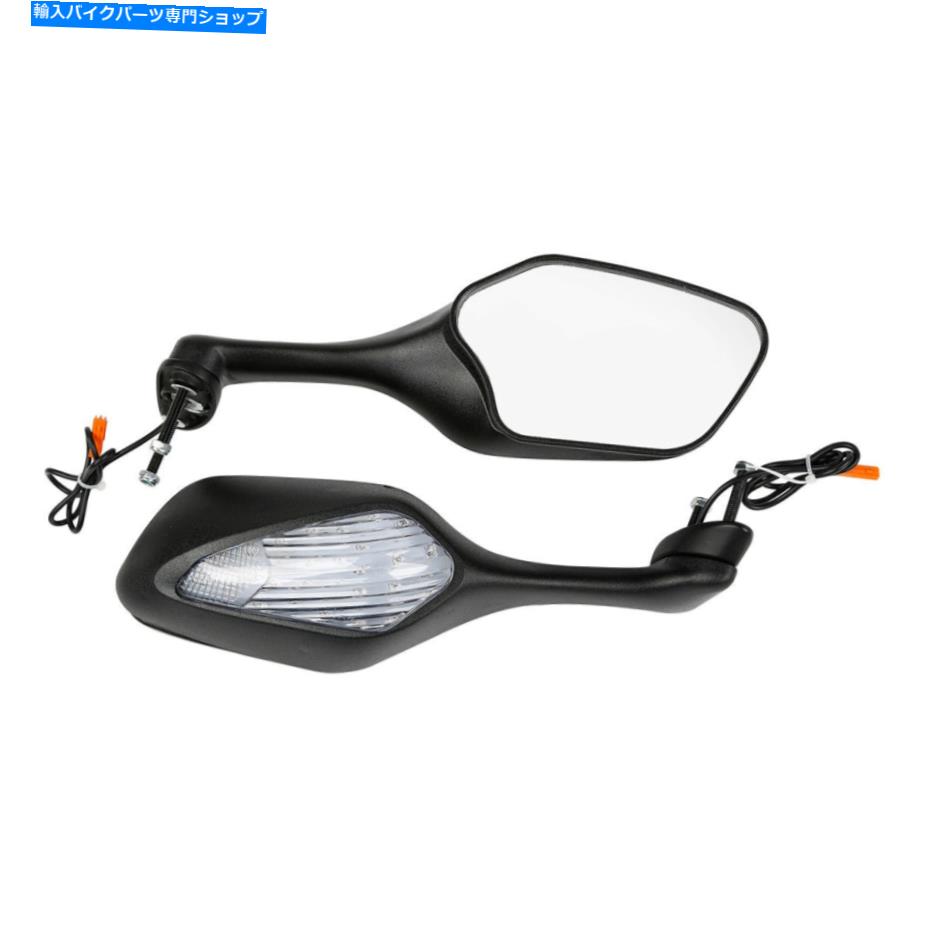 Mirror リアビューミラーLEDターンシグナルライトフィット2008-2016 Rear View Mirrors LED Turn Signal Light Fit For Honda CBR1000RR 2008-2016