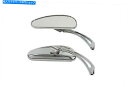 Mirror デコミラーセットビレットクロームビッグツインXL 1965アップ Deco Mirror Set Billet Chrome Big Twin X...