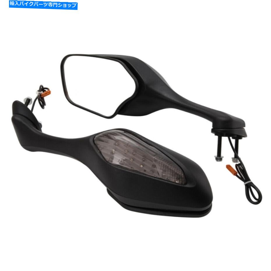 Mirror ホンダCBR600RR 1000RR00RのためのオートバイLEDターン信号レーシングサイドミラー Motorcycle LED Turn Signal Racing Side Mirrors For HONDA CBR600RR 1000RR 500R 3