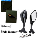 Mirror LEDリアビューミラーハウジングプラスチックブルーストロボライトユニバーサルフィットオートバイ LED Rear View Mirror Housing Plastic Blue Strobe Light Universal Fit Motorcycle