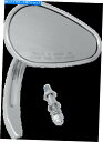 Mirror オートバイの鏡の中のドラッグスペシャリのクロームティアドロップ右側のネジ Drag Specialties Chrome Teardrop Right Hand Side Screw in Motorcycle Mirror