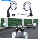 Mirror オートバイラウンド7/8 "ドゥカティモンスター400 600 900用ハンドルバーエンドサイドミラー Motorcycle Round 7/8" Handle Bar End Side Mirrors For Ducati Monster 400 600 900