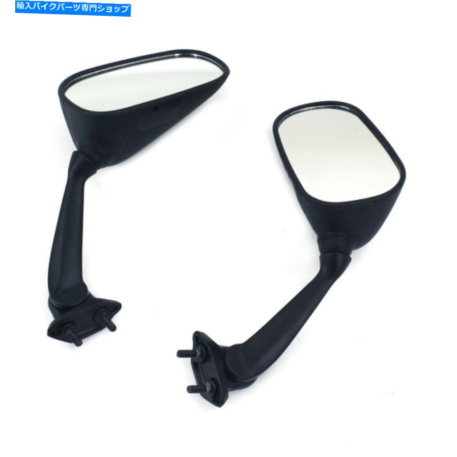 Mirror 8008-2016 2010のためのオートバイの黒い背面の後部サイドミラー Motorcycle Black Rearview Re..