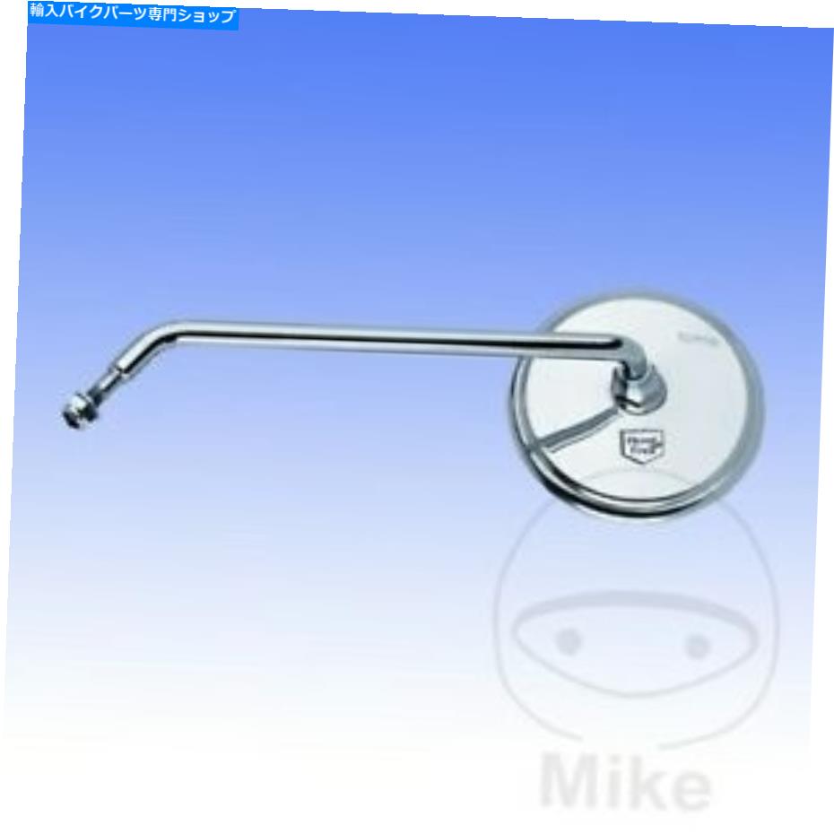 Mirror BMW R 75/6 1975 Chromeラウンド左ハンドミラー For BMW R 75 /6 1975 Chrome Round Left Hand ..