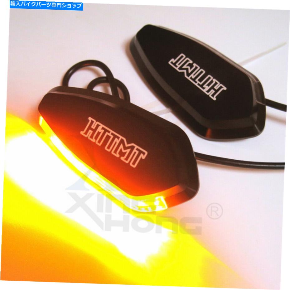 Mirror 199-07ヤマハR6 YZF-R6 YZFR用ベースプレートLED信号「HTTMT」BK Mirror Block Off Base Plate LED Signal“HTTMT”BK For 99-07 Yamaha R6 Yzf-R6 Yzfr