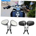 Mirror ハーレースポーツスタークルーザーツーリングのためのリアビューミラーをカット1pairオートバイエッジカット 1Pair Motorcycle Edge Cut Rear-view Mirrors For Harley Sportster Cruiser Touring