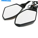Mirror 1ペアリアビューミラーガラスハウジングプラスチックフィットホンダCBR600RR 2003-2008 1 Pair Rear View Mirror Glass Housing Plastic Fit for Honda CBR600RR 2003-2008