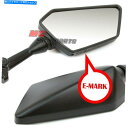 Aftermarket Black eMark Side Mirrors Fit Kawasaki EX250 Ninja 250 R 2008-2012カテゴリMirror状態新品メーカー車種発送詳細全国一律 送料無料（※北海道、沖縄、離島は省く）商品詳細輸入商品の為、英語表記となります。Condition: NewBrand: MC MotopartsModified Item: NoBike Brand: KawasakiNon-Domestic Product: NoBike Model: NINJA 250RNumber of Pieces: One PairBike Year: 2008-2012Type: Side MirrorManufacturer Part Number: RMMFK295MM501Feature: AftermarketProduct Type: Aftermarket MirrorCertificate: eMark qualifiedPlacement on Vehicle: Front, Left, RightStyle: Rear-View MirrorUPC: 699952789066Color: BlackWarranty: No WarrantyCountry/Region of Manufacture: TaiwanCustom Bundle: No《ご注文前にご確認ください》■海外輸入品の為、NC・NRでお願い致します。■取り付け説明書は基本的に付属しておりません。お取付に関しましては専門の業者様とご相談お願いいたします。■通常2〜4週間でのお届けを予定をしておりますが、天候、通関、国際事情により輸送便の遅延が発生する可能性や、仕入・輸送費高騰や通関診査追加等による価格のご相談の可能性もございますことご了承いただいております。■海外メーカーの注文状況次第では在庫切れの場合もございます。その場合は弊社都合にてキャンセルとなります。■配送遅延、商品違い等によってお客様に追加料金が発生した場合や取付け時に必要な加工費や追加部品等の、商品代金以外の弊社へのご請求には一切応じかねます。■弊社は海外パーツの輸入販売業のため、製品のお取り付けや加工についてのサポートは行っておりません。専門店様と解決をお願いしております。■大型商品に関しましては、配送会社の規定により個人宅への配送が困難な場合がございます。その場合は、会社や倉庫、最寄りの営業所での受け取りをお願いする場合がございます。■輸入消費税が追加課税される場合もございます。その場合はお客様側で輸入業者へ輸入消費税のお支払いのご負担をお願いする場合がございます。■商品説明文中に英語にて”保証”関する記載があっても適応はされませんのでご了承ください。■海外倉庫から到着した製品を、再度国内で検品を行い、日本郵便または佐川急便にて発送となります。■初期不良の場合は商品到着後7日以内にご連絡下さいませ。■輸入商品のためイメージ違いやご注文間違い当のお客様都合ご返品はお断りをさせていただいておりますが、弊社条件を満たしている場合はご購入金額の30％の手数料を頂いた場合に限りご返品をお受けできる場合もございます。(ご注文と同時に商品のお取り寄せが開始するため)（30％の内訳は、海外返送費用・関税・消費全負担分となります）■USパーツの輸入代行も行っておりますので、ショップに掲載されていない商品でもお探しする事が可能です。お気軽にお問い合わせ下さいませ。[輸入お取り寄せ品においてのご返品制度・保証制度等、弊社販売条件ページに詳細の記載がございますのでご覧くださいませ]&nbsp;