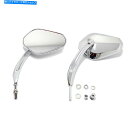 Mirror Harley CVO Ultra Limited Electra Glide Chrome Sider Mirrors Metal +プラスチックUS For Harley CVO Ultra Limited Electra Glide Chrome Side Mirrors Metal+Plastic US