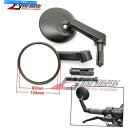 Mirror 17mmリアビューミラーエンドカフェ用Sportster 883 1200 XL X48 Street 750 Dyna 17mm Rear vi...