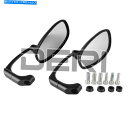 Mirror オートバイリアビューミラーハーレーヤマハホンダ鈴木ドゥカティのための8mm 10mm Motorcycle Rearview Mirrors Oval 8mm 10mm For Harley Yamaha Honda Suzuki Ducati