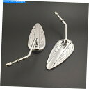 Mirror ハーレーダイナ脂肪ボブFXDFローライダーのための炎の激しいバックサイドミラーレース Flame Furious Rearview Side Mi...