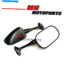 Mirror ホンダCBR600FS CBR600F4のEmarkを持つ黒いアフターマーケットサイドミラーCBR600F4I Black Aftermarket Side Mirror with emark For Honda CBR600FS CBR600F4 CBR600F4i