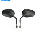 Mirror トゥーリングロードキングスポーツスターXL883 XL1200 DYNAソフテイル/ Rear View Mirrors Fit for Touring Road King Sportster XL883 XL1200 Dyna Softail/