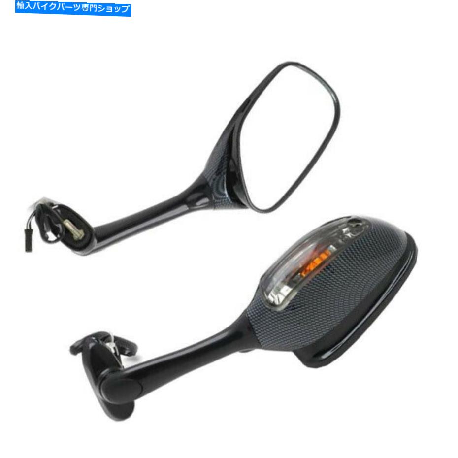 Mirror 鈴木GSXR600 GSX-R750 GSXR1000 02-15 EP用バックミラーW /回転信号 Rearview Mirrors w/Turn Signals For Suzuki GSXR600 GSX-R750 GSXR1000 02-15 EP