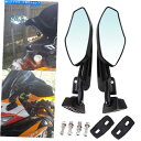 Mirror Honda Rebel 250 300 CBR 600オートバイブラックCNCアルミ製バックミラー For Honda Rebel 250 300...