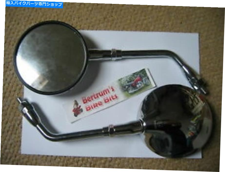 Mirror 10mm川崎ミラーen 450 ER 5 ZR 550 750 1100 VN 750 Z 750 VN 1500 10mm KAWASAKI MIRRORS EN 4..
