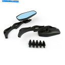 Mirror ユニバーサル8-10mmオートバイフレームサイドリアビューミラーはDYNA ROAD KING U. Universal 8-10mm Motorcycle Flame Side Rear View Mirrors Fits Dyna Road King U.