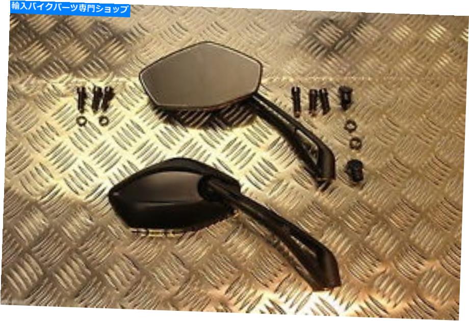 Mirror 鈴木GS Bobber Cafe Racer Street 10mm 8mmカスタムスポーツミラー。 For Suzuki GS Bobber Cafe Racer Street 10mm 8mm Custom Sports Mirrors .