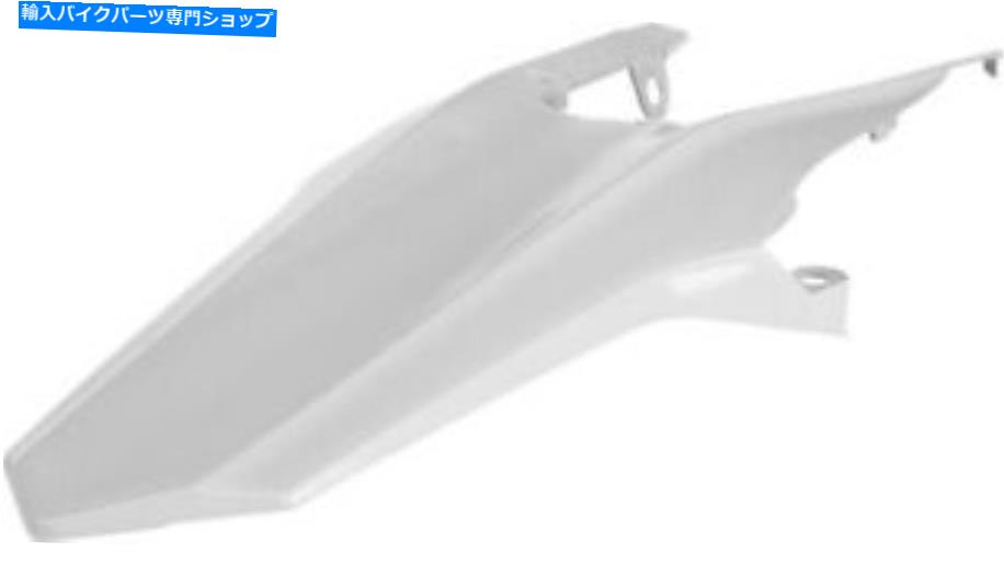 Rear Fender Acerbisリアフェンダーホワイト2393380002 Acerbis Rear Fender White 2393380002