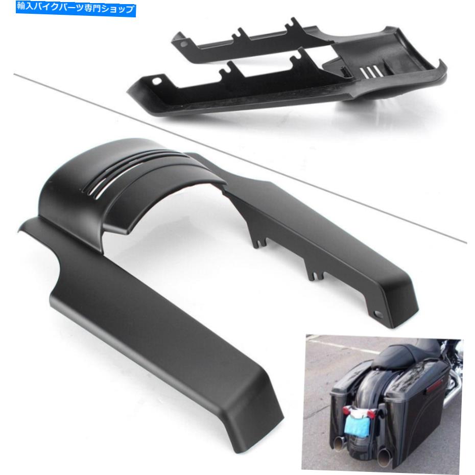 Rear Fender ABSリアフェンダー延長延長されたMudguard Extender 2014-18 ABS Rear Fender Extension Stretched Mudguard Extender For Harley Touring 2014-18