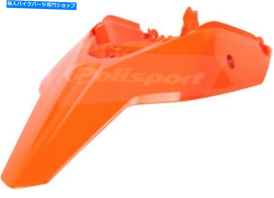 Rear Fender Polisportリアフェンダーオレンジ8571600001 Polisport Rear Fender Orange 8571600001