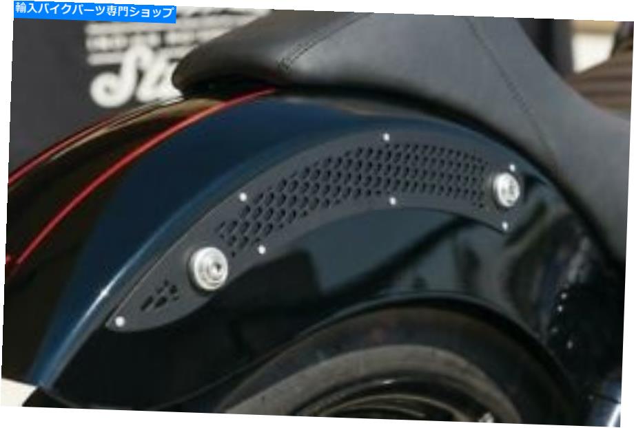 Rear Fender 2015-2018 Indian Scout 5678Υ쥢֥åץȥꥢեɥ KURYAKYN BLACK SPRINT REAR FENDER SIDE ACCENTS FOR 2015-2018 INDIAN SCOUT 5678