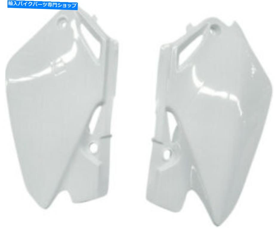 Rear Fender ۥCR 85 R 03-07ΤUFOۥ磻ȥɥѥͥ UFO White Side Panels For Honda CR 85 R 03-07