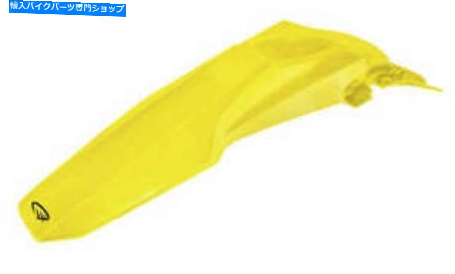 Rear Fender Cycraオートバイパワーフローリアフェンダー1CYC-1713-55イエロー Cycra Motorcycle Powerflow Rear Fender 1CYC-1713-55 Yellow