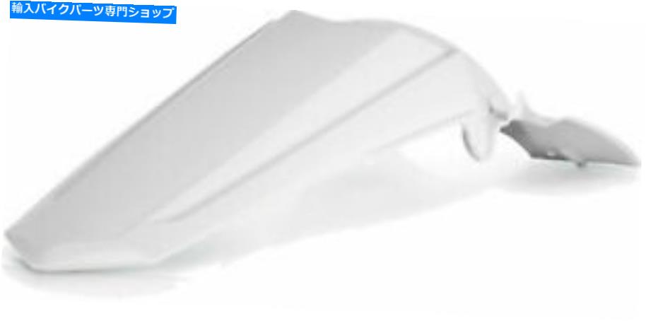 Rear Fender Acerbis 2171820002リアフェンダー、ホワイトはyz250f 2010に合います Acerbis 2171820002 Rear Fender, White fits YZ250F 2010
