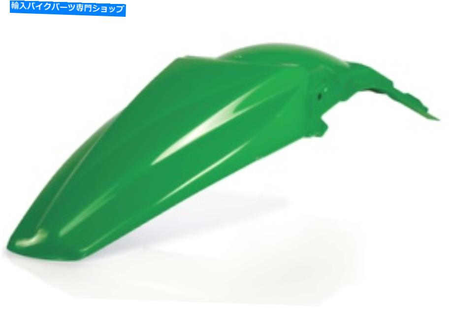 Rear Fender Kawasaki KX 250F / 450FモデルのAcerbisリアフェンダー - 緑 - 2141700403 Acerbis Rear Fender for Kawasaki KX 250F/450F models - Green - 2141700403