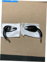 Mirror ブラックスカルティアドロップリアビューミラーハーレーソフトイレイテージスリムブレイクアウト新品 Black skull teardrop rear view mirrors Harley Softail Heritage Slim Breakout new