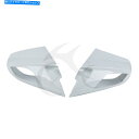 Mirror サイドミラーカバーフィットホンダST1300カウルプラスチック製のバックビューホワイトカラー02-11 Side Mirror Cover Fit for Honda ST1300 Cowl Plastic Rearview White Color 02-11