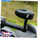 Mirror CNCバーエンドミラーヤマハMT125 MT-125純正品質ペアHJR Products CNC bar end mirrors Yamaha MT125 mt-125 genuine quality pair HJR Products