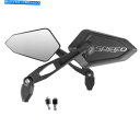 Pair of Mirrors Street with Logo Silver Triumph 1050 Speed Triple 2005-2013