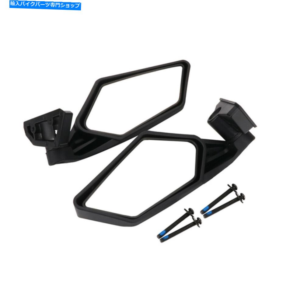Mirror ATV UTVバイク用の1ペア6mmオートバイリアビューサイドバックミラー 1 Pair 6mm Motorcycle Rear View Side Rearview Mirrors for ATV UTV Motorbike