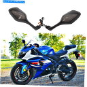 Mirror 鈴木GSX-R1000 GSX-R1000R GSX-R1000X用LEDターン信号付きのブラックミラー Black Mirrors With LED Turn Signal For Suzuki GSX-R1000 GSX-R1000R GSX-R1000X US