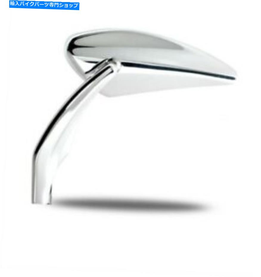 Mirror パフォーマンス機械PMクロムトルク左サイドミラーアセンブリ - 各ハーリーが会った Performance Machine PM Chrome Torque Left Side Mirror Assembly - Each Harley Met