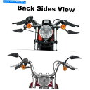 Mirror ハーレーソフトXL Springer Heritage Electra Glideのための8mm背面図のミラー 8mm Rear View Mirrors Fit For Harley Softail XL Springer Heritage Electra Glide