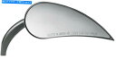 Mirror Arlen Ness Rad IIIリアビューティアドロップ凸面ミラーブラック右ハンドルバーハーレー Arlen Ness Rad III Rea...
