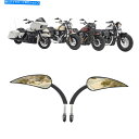Mirror ハーレーソフトXL 883 Springer Heritage Electra Glideのための8mm背面図のミラー 8mm Rear View Mirrors For Harley Softail XL 883 Springer Heritage Electra Glide