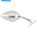 Mirror Chrome Bikemaster罫線キャンディドロップチューブ鏡 Chrome Bikemaster Lined Candy Drop Tube...